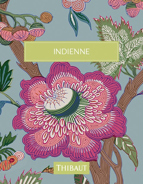 Thibaut Indienne Fabric and Wallpaper